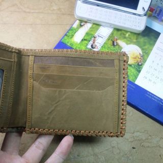 ví da bò nam handmade
