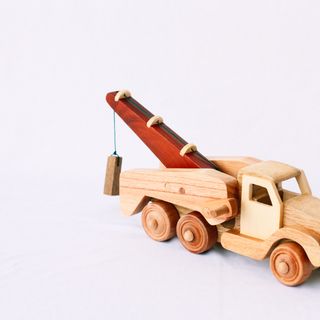 ĐỒ CHƠI GỖ - XE CẦN CẨU CTC01