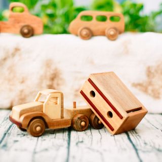 ĐỒ CHƠI GỖ - XE TẢI THÙNG CTTT01