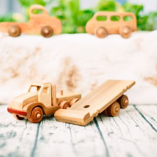 ĐỒ CHƠI GỖ - XE ĐẦU KÉO CTK01
