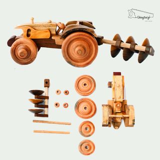 ĐỒ CHƠI GỖ - XE XỚI CTX01