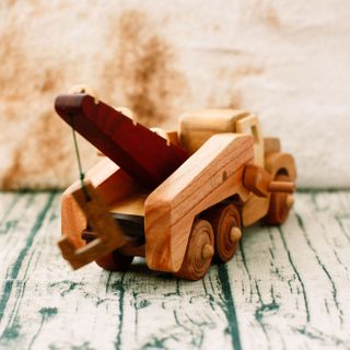 ĐỒ CHƠI GỖ - XE CẦN CẨU CTC01