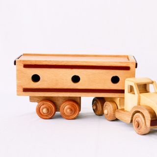 ĐỒ CHƠI GỖ - XE CONTAINER CTCTN01