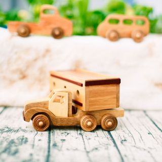 ĐỒ CHƠI GỖ - XE CONTAINER CTCTN01