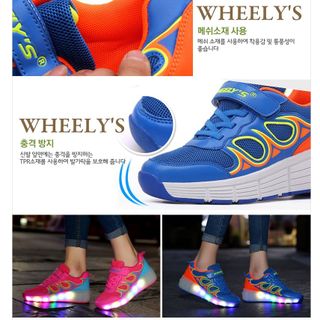 GIÀY TRƯỢT 1 BÁNH HEELYS HÀN QUỐC 2018