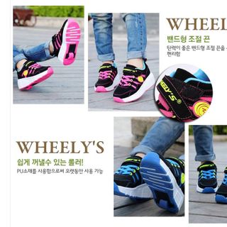 GIÀY TRƯỢT 1 BÁNH HEELYS HÀN QUỐC 2018