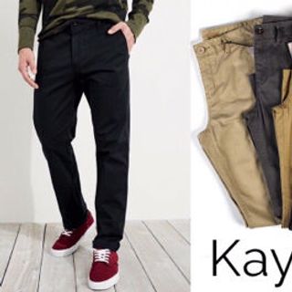 quần dài kaki phom chuẩn co giãn nhe
