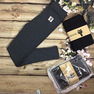 Quần legging mèo túi zip