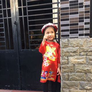 xưởng chuyên ải dài lụa Thái Tuấn cho bé gái set 3 món
