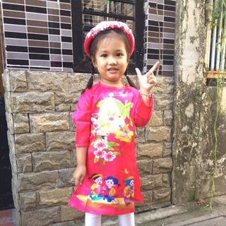 xưởng chuyên ải dài lụa Thái Tuấn cho bé gái set 3 món
