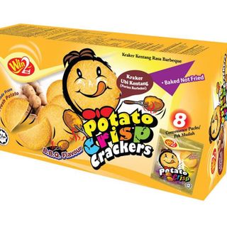 BÁNH KHOAI TÂY CHIÊN POTATO CRIPS CRACKERS VỊ BBQ Barbecue 160gr