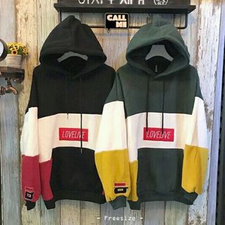 Áo hoodie phối thời trang