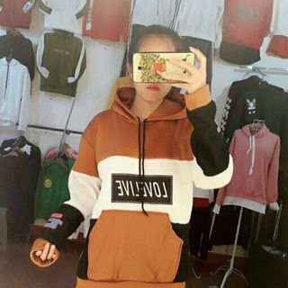 Áo hoodie phối thời trang