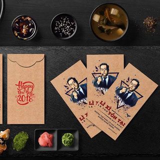 Túi 10 bao lì xì phong cách cộng đồng mạng độc đáo