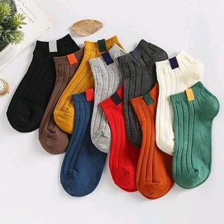 LỐ 10 ĐÔI TẤT LEN GÂN HÀN QUỐC CỔ NGẮN