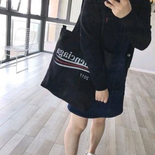 Túi tote canvas vải bố in chữ