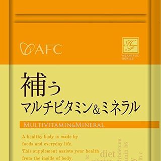 VIÊN UỐNG BỔ SUNG VITAMIN VÀ KHOÁNG CHẤT - AFC Xuất xứ Nhật Bản 300mg x 90 viên