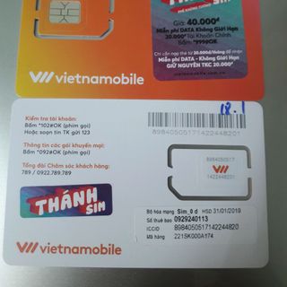 SIM THẦN THÁNH 
RẺ NHẤT HÓT NHẤT vietnamobile giá sỉ