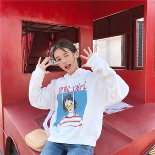 Áo Hoodie Cô gái
