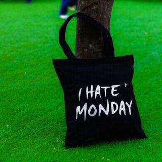 Túi tote I hate monday
