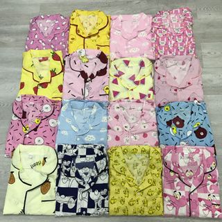 bảng áo cộc quần dài đồ ngủ thái