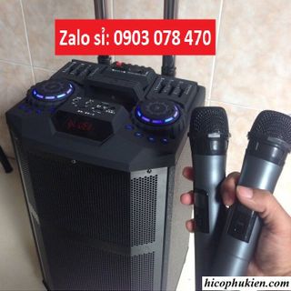 LOA KÉO K5 TẶNG 2 MICRO KHÔNG DÂY giá sỉ