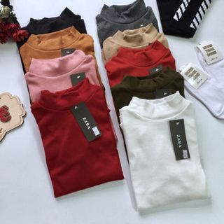 Áo len cổ 3 phân