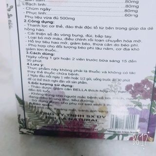 Trà Giảm Cân Bella Nature