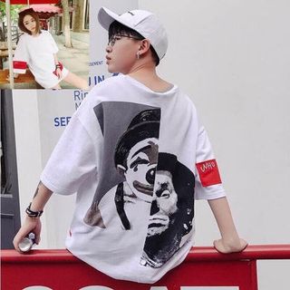 áo thun đôi tay lỡ fom rộng thời trang nam nữ bao hot