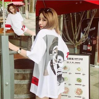 áo thun đôi tay lỡ fom rộng thời trang nam nữ bao hot