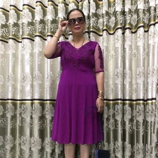 Đầm dạ hội trung niên