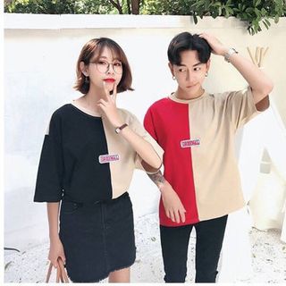 áo thun tay lỡ fom rộng thời trang nam nữ bao hot
