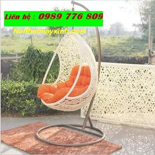 Ghế quả trứng xích đu mây ghế xích đu trứng đẹp giá rẻ Hà Nội