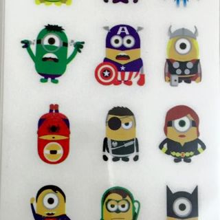 hình xăm dán minios