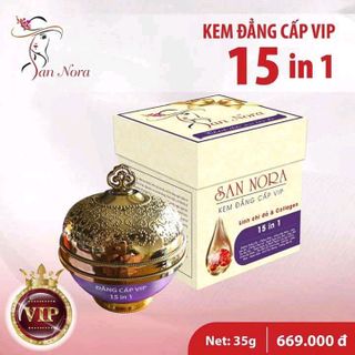 kem Trắng Da Đẳng Cấp Vip Net 35g Sannora