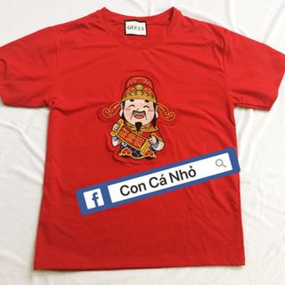 áo mèo áo thần tài thêu