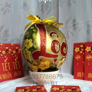 Vẽ dừa Tết