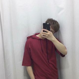 Áo hoodie tay lửng trơn