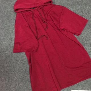 Áo hoodie tay lửng trơn