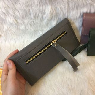 Ví dài cầm tay khoá cây