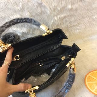 Túi xách công sở chùm bông love