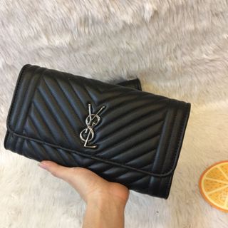 Ví cầm tay clutch da QC size 26