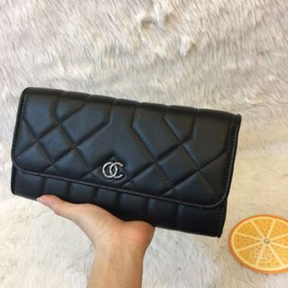 Ví cầm tay clutch da QC size 26