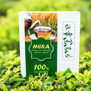 Trà gạo lứt lợi sữa giảm cân đẹp da