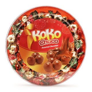 Kẹo Kinh Đô Choco hộp hình Tròn 230g - 20 hộp/thùng