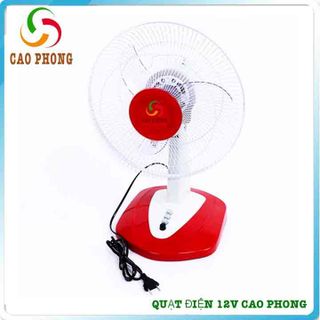 Quạt kẹp bình ắc quy 12VDC