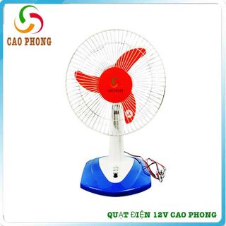 Quạt kẹp bình ắc quy 12VDC