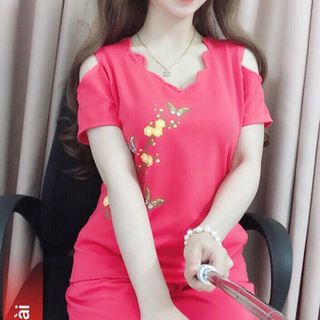 Sét bộ cát hàn hoa xuân bướm tết