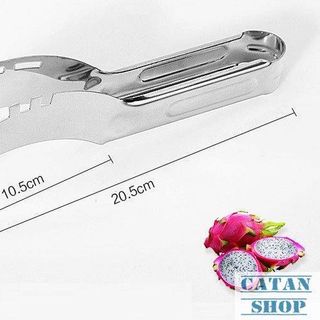 Dao cắt dưa hấu siêu nhanh inox không gỉ bổ dưa gọt dưa hấu trang trí dĩa trái cây GD43-DCDH
