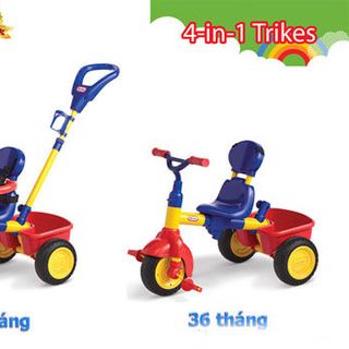 Xe đạp 3 bánh trẻ em Little-Tikes LT-627354 Màu Đỏ Vàng giá sỉ